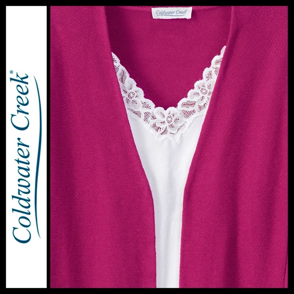 NWOT Coldwater Creek Springdale Cardigan - Picture 2 of 5